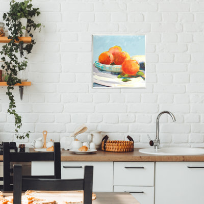Plaque murale «Citrus Plantation Still Life» par Jane Slivka