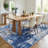 Modern Abstract Printed Area Rug Non-Slip Machine Washable Low Pile for Living Room Bedroom-2008530232-2008530239
