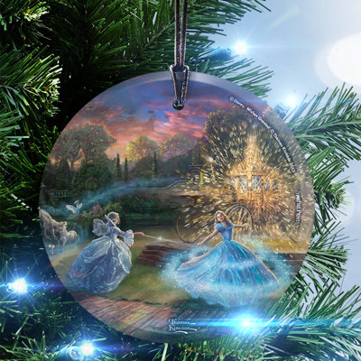 Disney (Cinderella - Wishes Granted) Hanging Glass Print