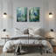 2 Piece Wrapped Canvas Print-533853974