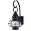 Matte Black Outdoor Wall Lantern-365070348