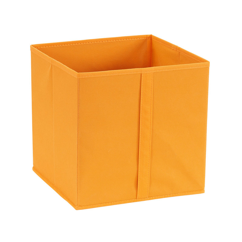 Fabric Storage Bin Set, Orange