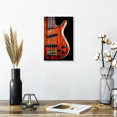 Wooden Bass Guitar
