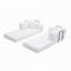 Canapé-lit convertible 4-en-1 avec tissu bouclé-133064704