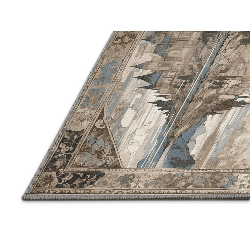 Arched Horizon Rug, Rectangle 8' x 10'