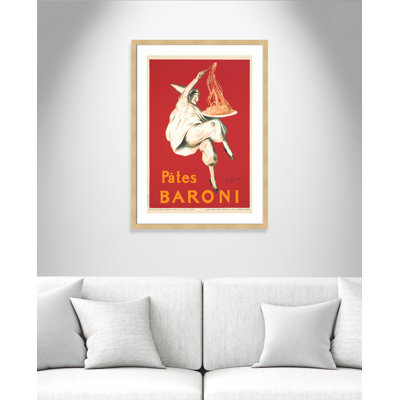 «Brickhill Pates Baroni», affiche vintage encadrée