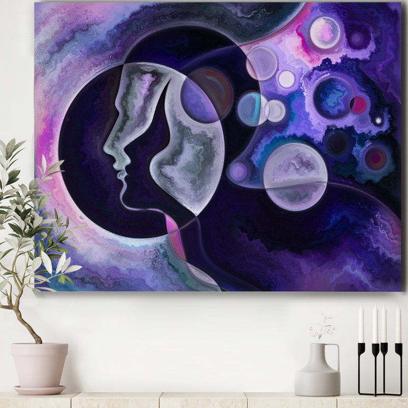 A Beautiful Mind - Reproduction d'art sur toile tendue, H 12 po x l 20 po x p 1 po