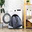 Édredon en sergé lavé pour lit simple / simple TG 2 pièces, 100% coton bleu, pour une douceur accrue, tout, délavé pour la peau et le coton, confortable, design intemporel-118916110-118916106