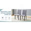 Chaises de salle à manger, simples et polyvalentes, confortables et accompagnées. Les chaises de salle à manger exquises et polyvalentes offrent une nouvelle expérience confortable.-1075190556