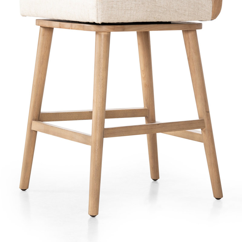 Cardell Swivel Stool, Counter Stool (27" Seat Height), Essence Natural