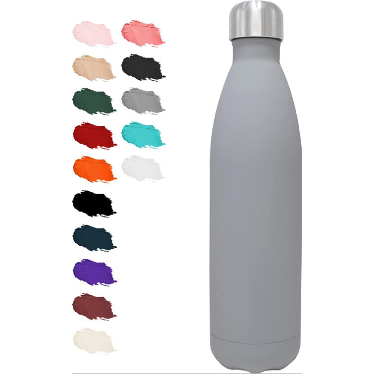 Orchids Aquae 17oz. Insulated Stainless Steel Water Bottle