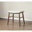 Tabouret de maquillage en noyer massif-937807478-937807480-937807482