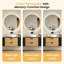 Wall-Mounted Round LED Anti-Fog Bathroom Mirror, Adjustable Brightness and Colour Temperature Vanity Mirror-577927874