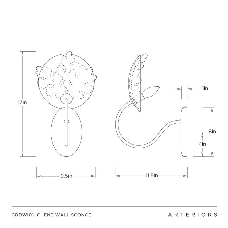 Chene Wall Sconce