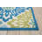 Wifrith Geometric Blue/Green Outdoor Area Rug-1777118419