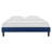 Reign Performance Velvet Platform Bed Frame-1940600704-1940600719