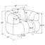Fauteuil d'appoint Whitney