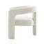 Chaises d'appoint Beige Boucle (2) - Modernes et élégantes. Sièges confortables avec tissu doux. Fabriqué à partir de matériaux composites. Aucun assemblage requis. Capacité de 220 lb. Siège 19 po: l 22 po x P 22 po; accoudoir H 27 po; 12 po