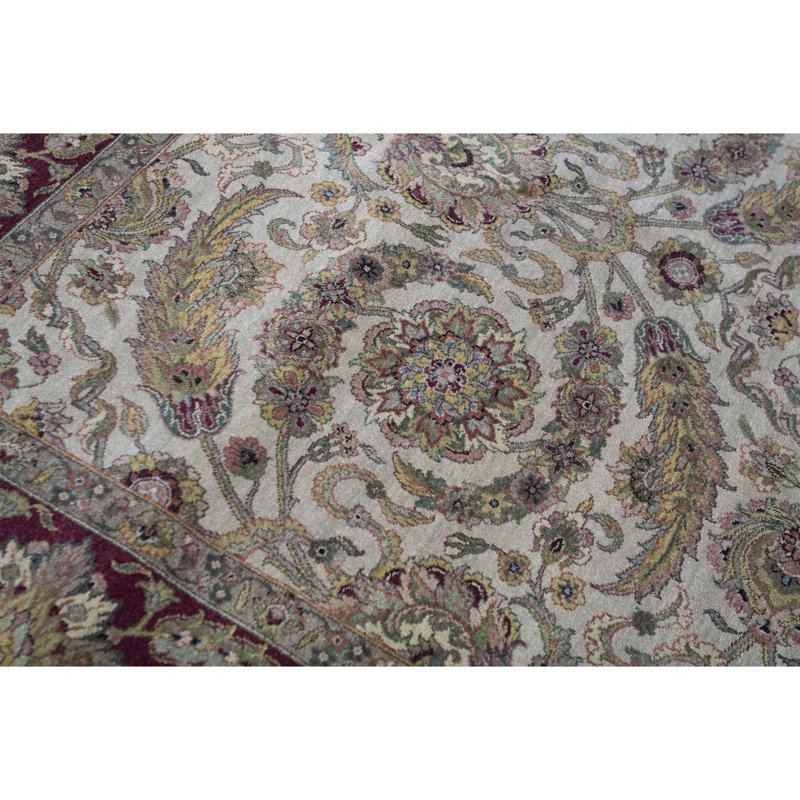 Wool Oriental Area Rug, Rectangle 8'10" x 11'5"