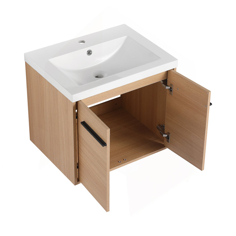 Ensemble de meuble-lavabo en résine Oak, 24"