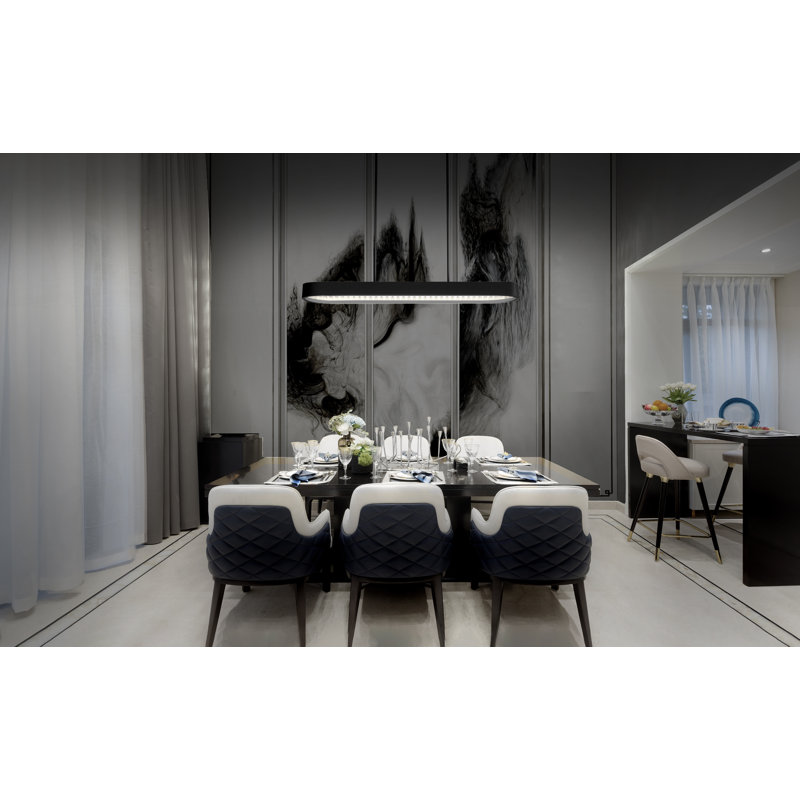 Marquis 1 - Light LED Pendant, Black