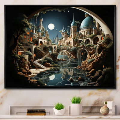 Surréalisme City Infinite Illusions I
