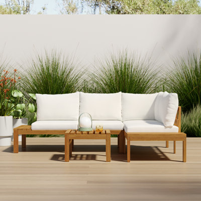 Tempo Eucalyptus 3 Piece Sectional Set