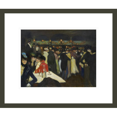 Le Moulin de la Galette by Pablo Picasso -Framed Giclee Print