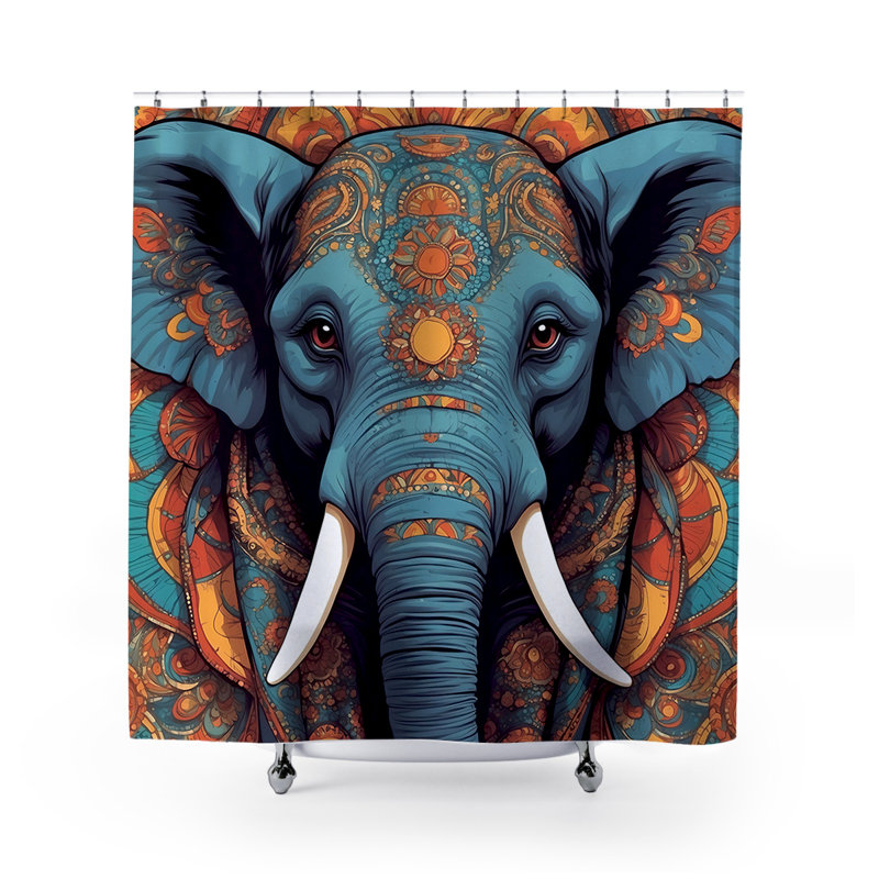Rideau de douche Moni Elephant
