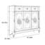 Armoire de rangement pour chaussures 9 paires
