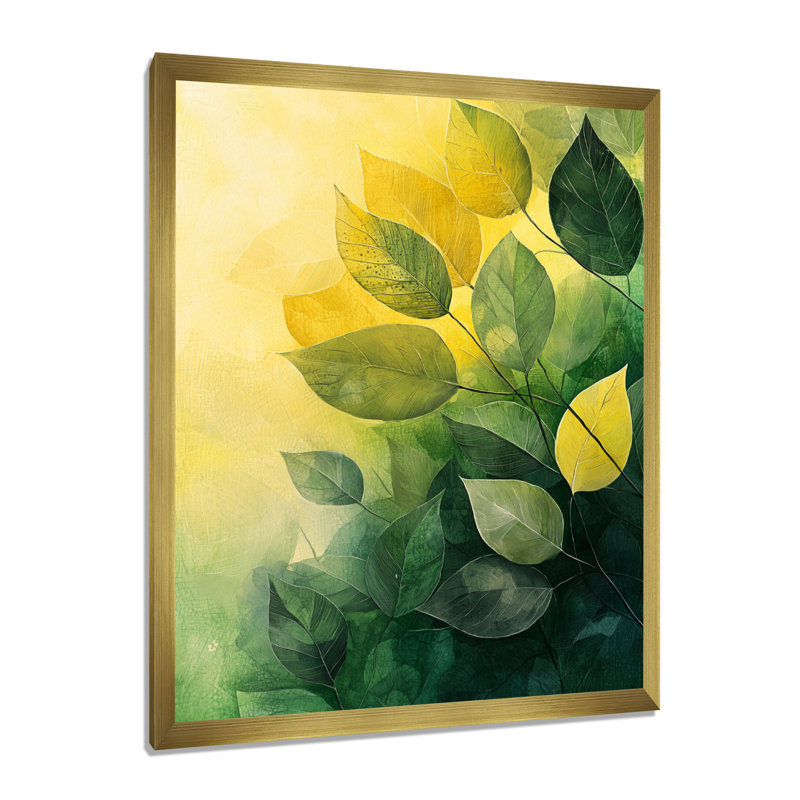 Ciera - impressions murales florales, 40" H x 30" W, Picture Framed, Gold