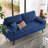 Falco 70" Velvet Square Arm Sofa-124510423