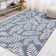 Mechling Nevis Palm Frond Navy/Ivory Indoor/Outdoor Rug