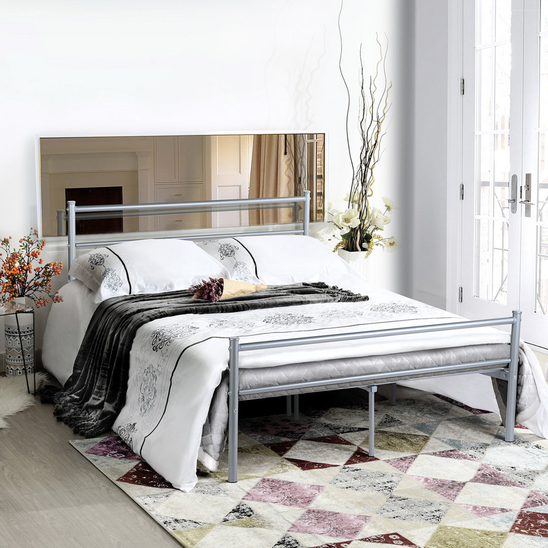 Bobbie 140cm x 200cm Bed Frame