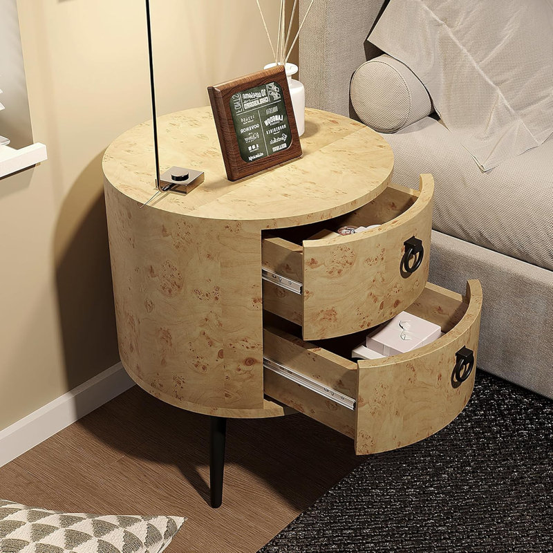 End Table, Natural