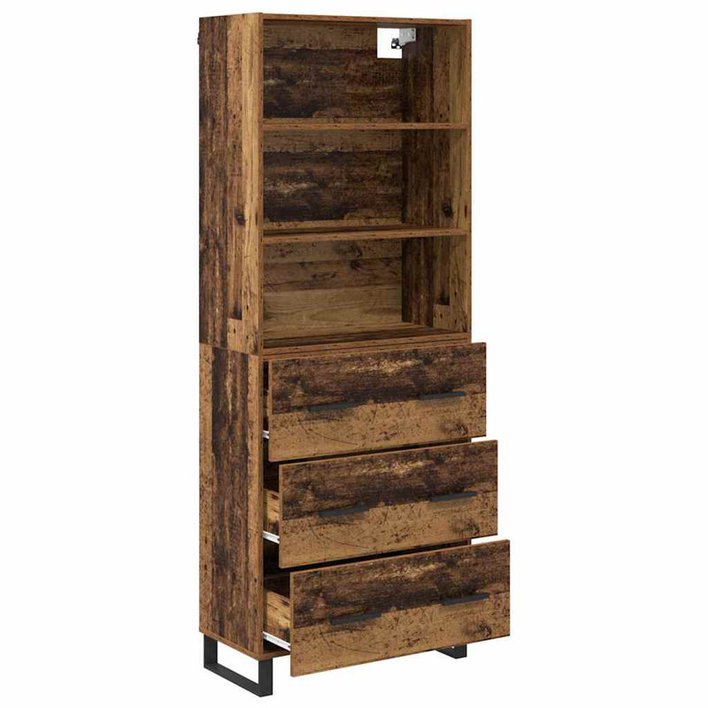 69.5cm Sideboard, Old Wood