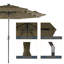 Parasol de marché lumineux 120,1 po Rudalph-1138294202