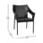 Leflore All Weather Commercial Grade PE Rattan Stacking Patio Chairs-590136705
