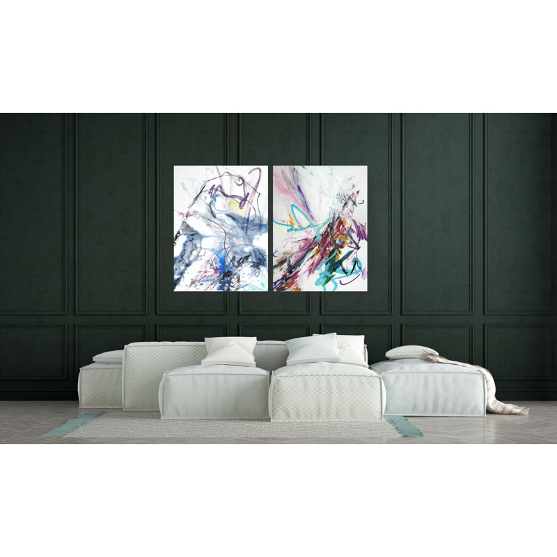Poetry II Print by John Beard, 48" H x 36" W x 1.5" D, Unframed
