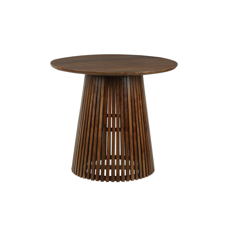 Mango Dining Table with Wood Base