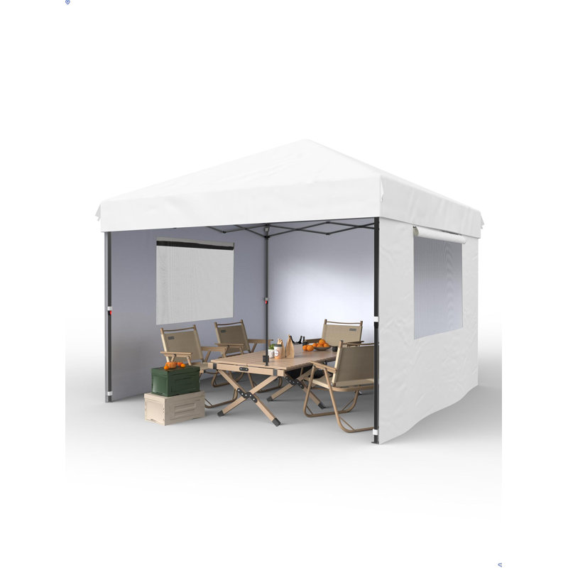 Metal Pop-up Canopy, Blanc