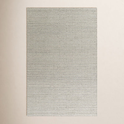 Auria Hand-Woven Chevron Gray Rug