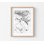 Abstrait, cheval, ligne, Ranch Inspo, art mural, tête de cheval sauvage, affiche, art mural Bronco