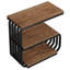 Table de chevet à 3 niveaux avec rangement, table de chevet en C de 25,59 po pour la chambre à coucher-120876589-123245299