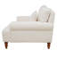 Chaise longue à accoudoirs roulés