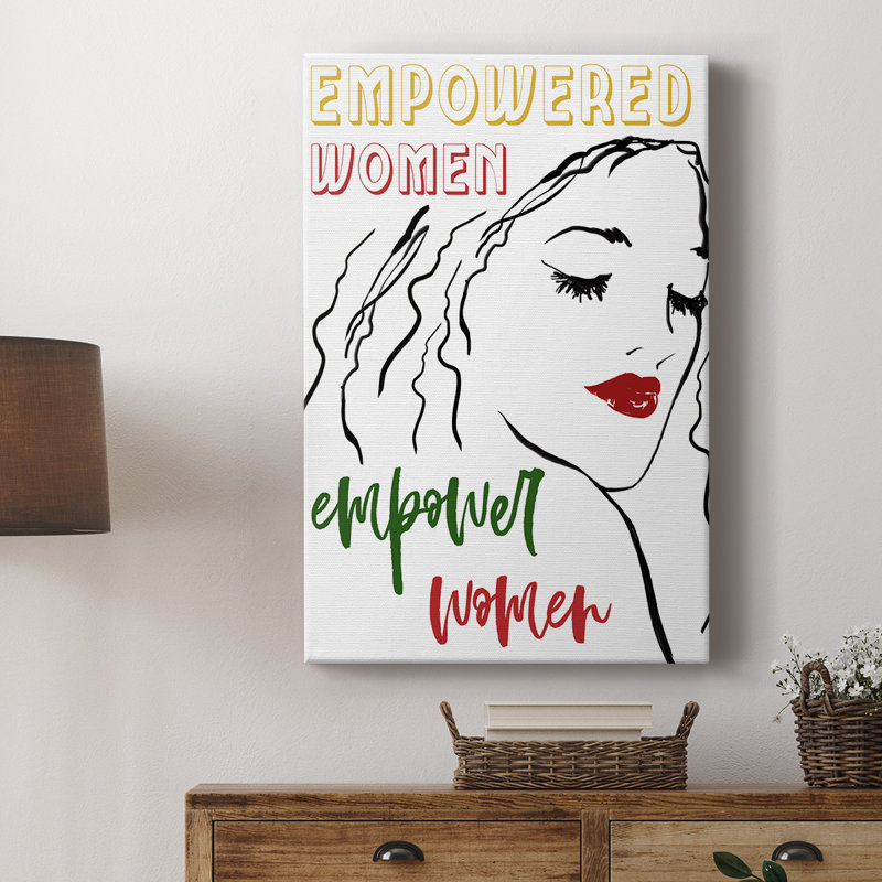 «Empowered Women» - galerie Cavas sur mesure, H 27 po x l 18 po
