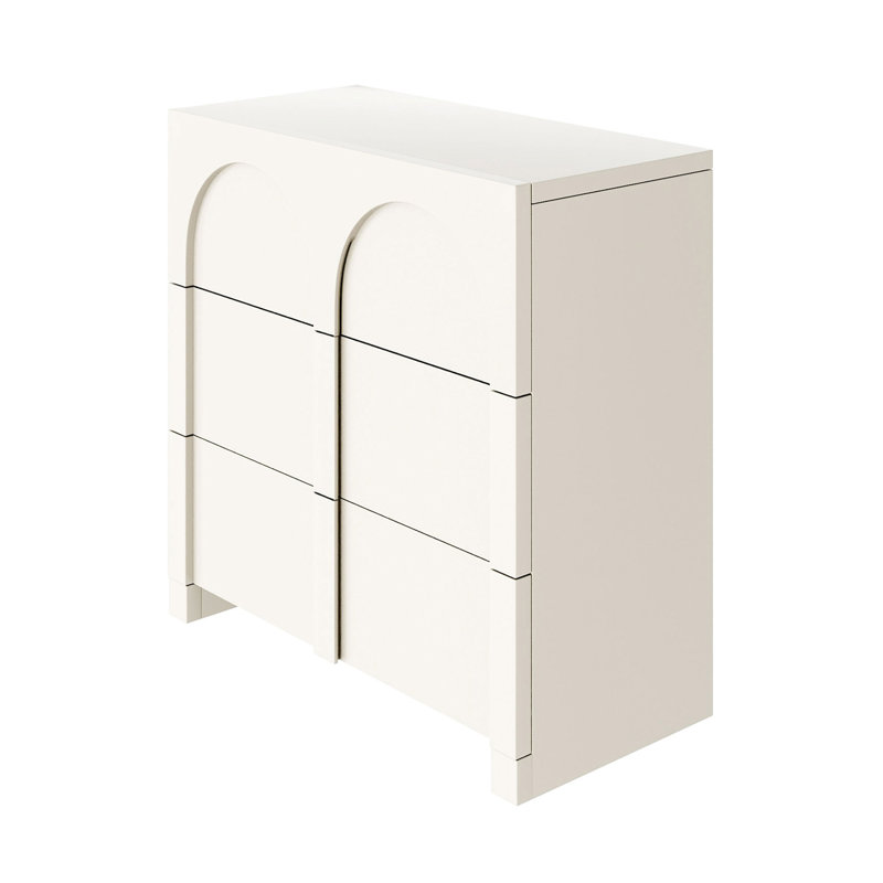 Commode 3 tiroirs l 27,6 "Resmie