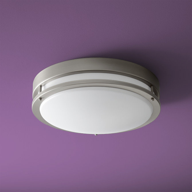 Paniagua Acrylic Flush Mount, 5.5" H x 18" W x 18" D