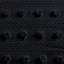 Édredon très grand / très grand - noir, élégant motif en microfibre-117421927-117421931