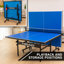 Table de ping-pong d'intérieur pliable